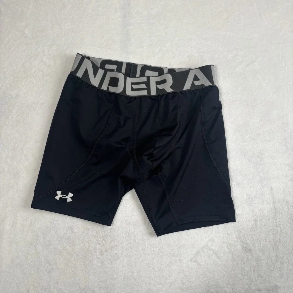 Under Armour Fitted Black Shorts Workout‎ Apparel Activewear Women's YXL